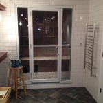 finished basement, basement renovation, basement bathroom, richmond va DW Taylor Construction